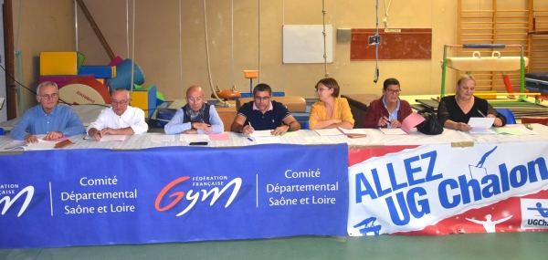 Assemblée Générale de l’U.G.C : Fort de ses nombreux titres et  réussites gymniques masculines, ce club représente parfaitement  le bassin chalonnais !   